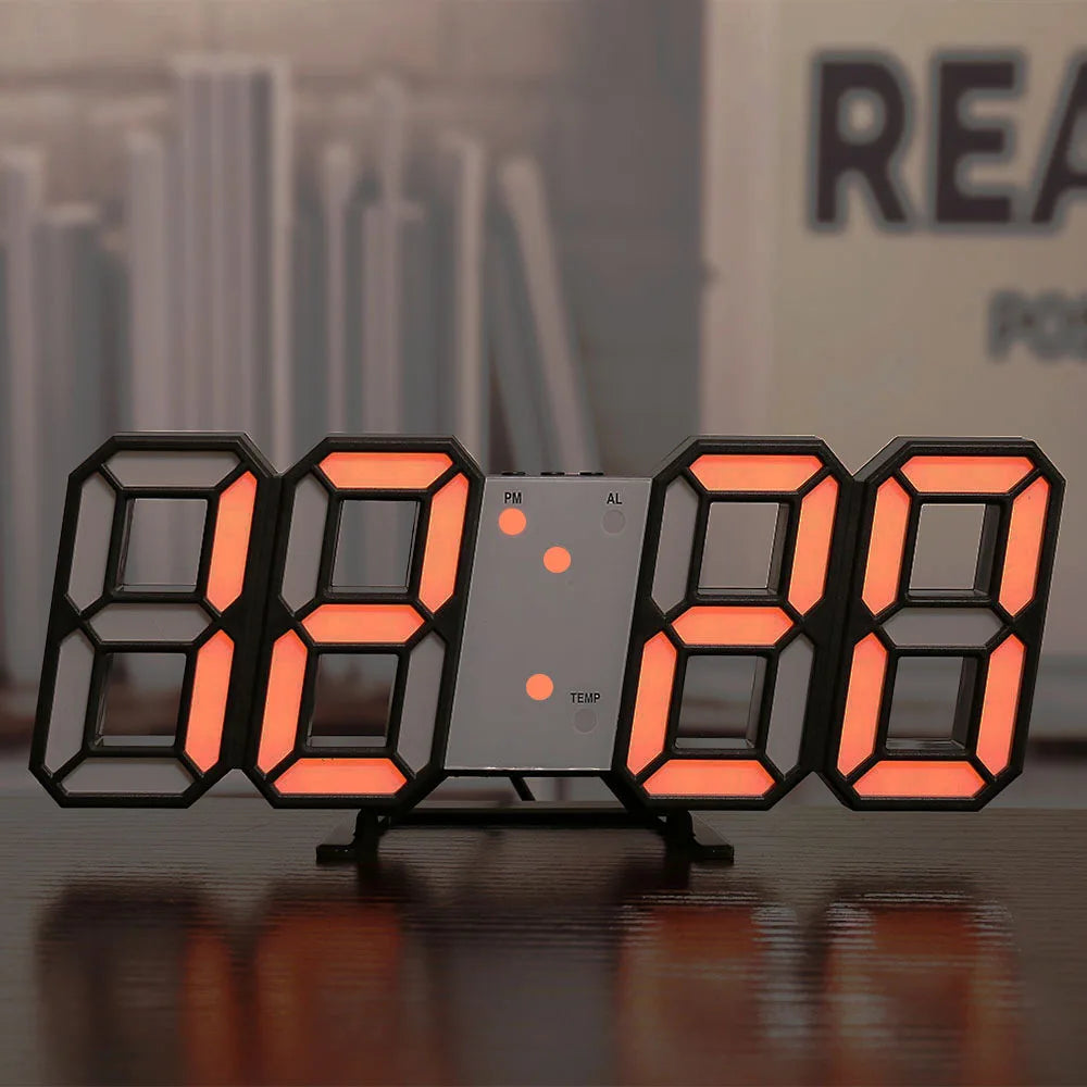 3D LED DIGITAL CLOCK