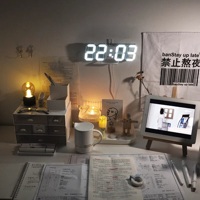 3D LED DIGITAL CLOCK