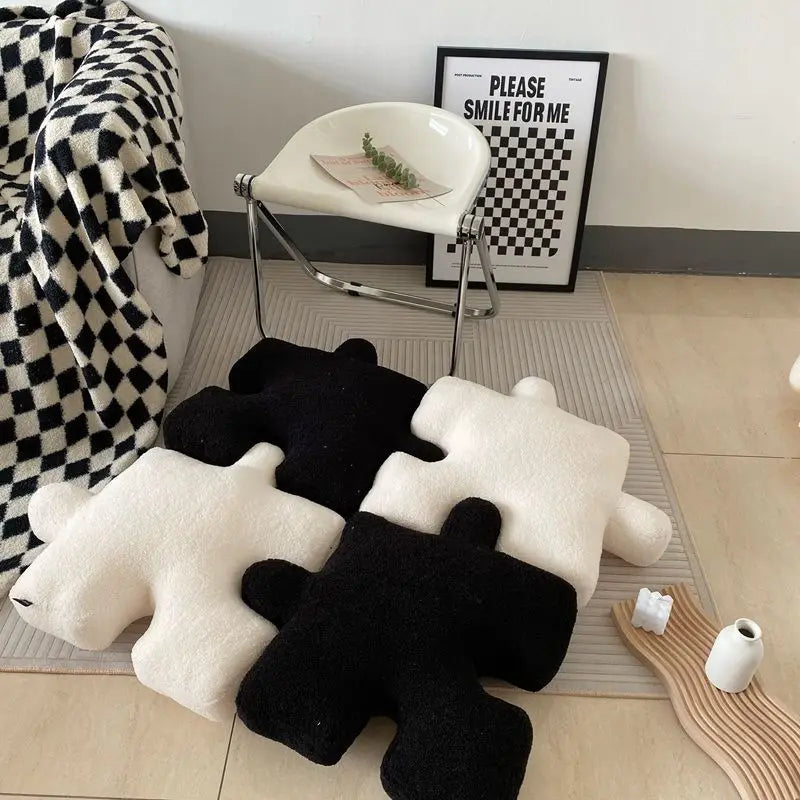 PUZZLE PLUSH CUSHION