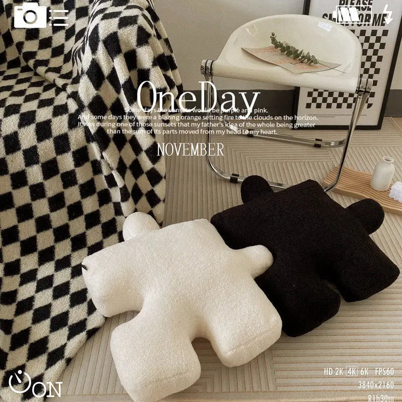 PUZZLE PLUSH CUSHION