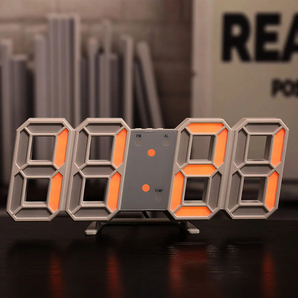 3D LED DIGITAL CLOCK
