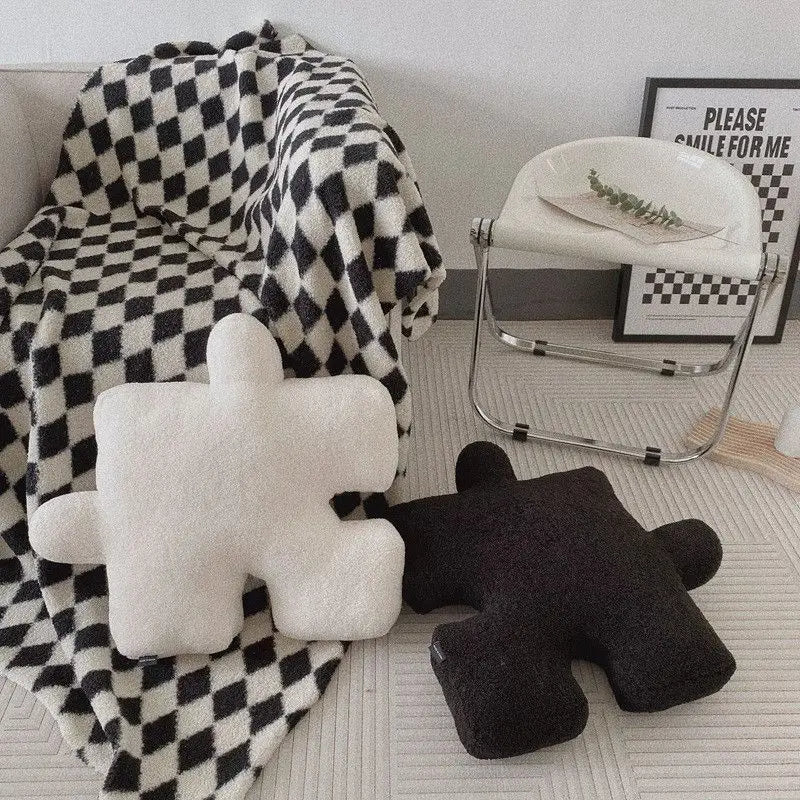 PUZZLE PLUSH CUSHION