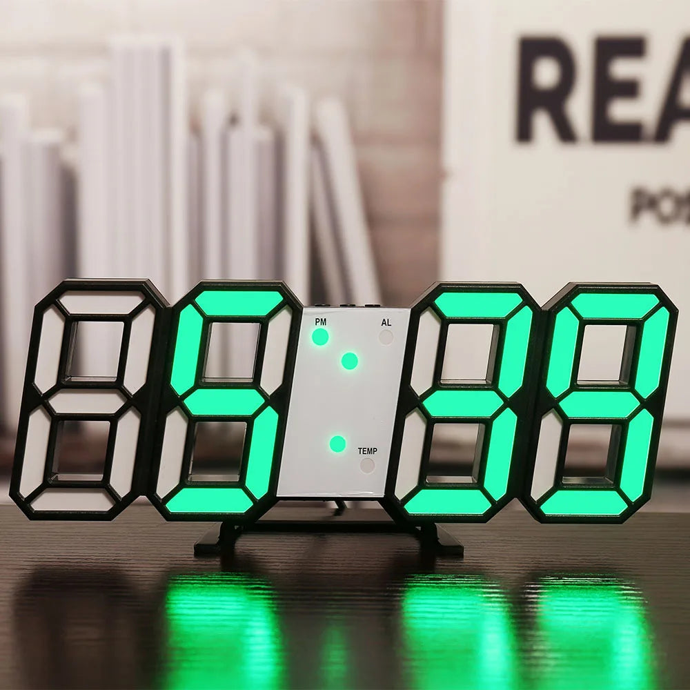 3D LED DIGITAL CLOCK