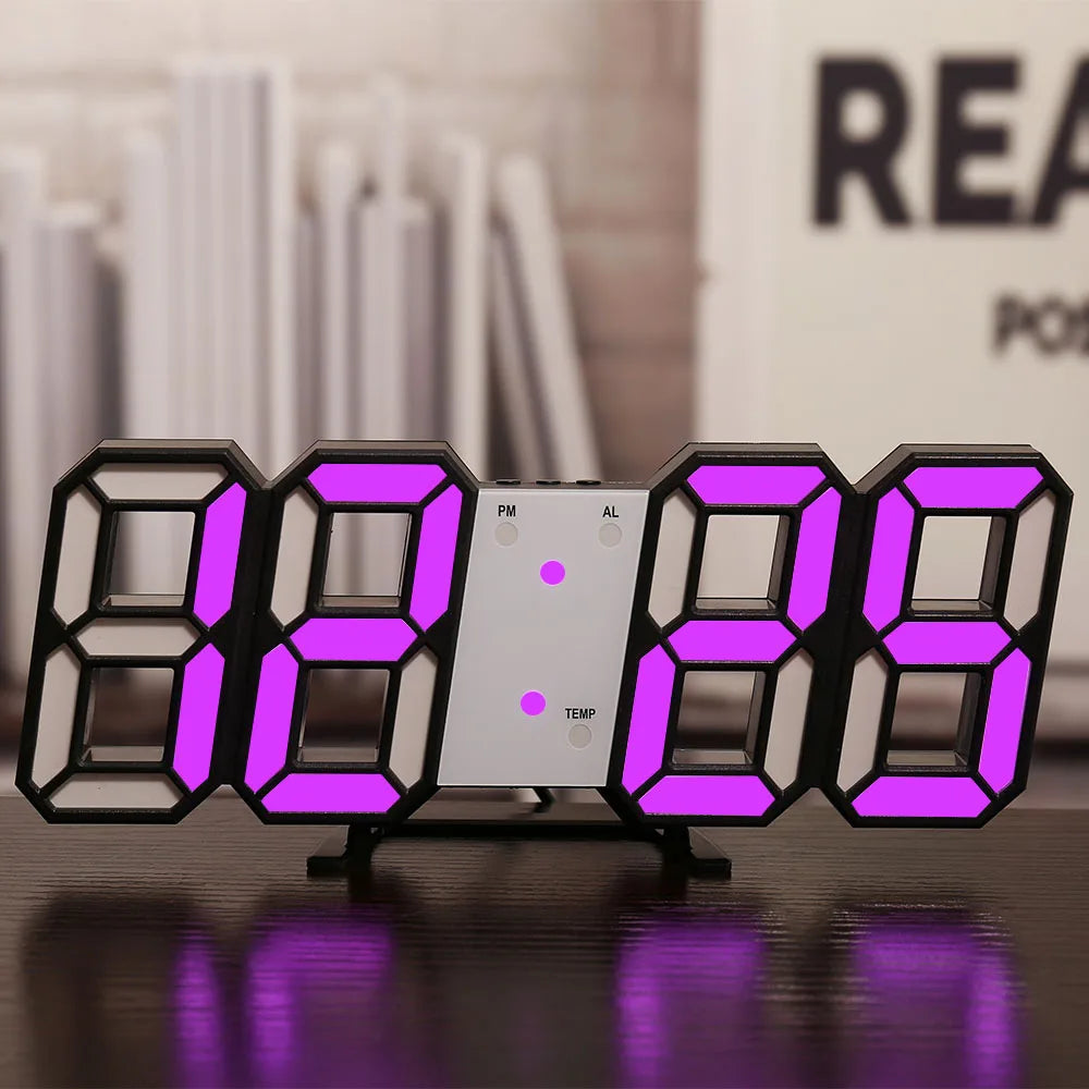 3D LED DIGITAL CLOCK