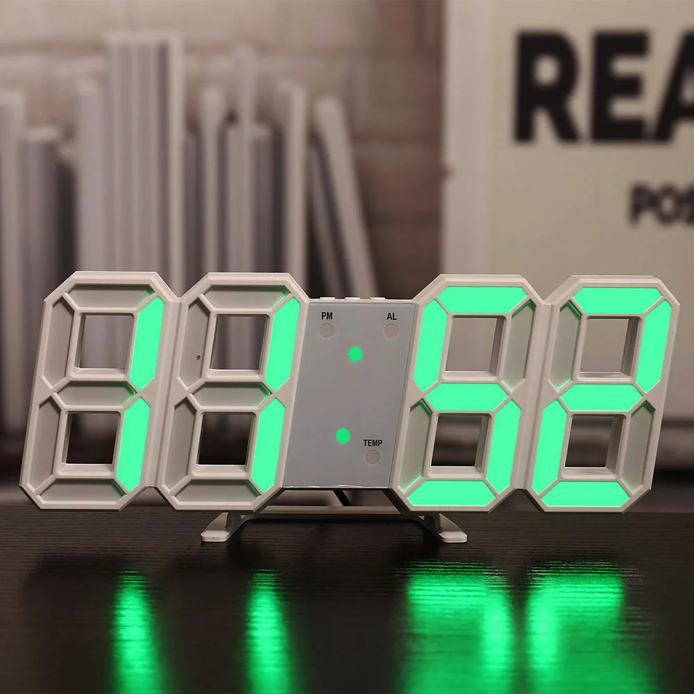 3D LED DIGITAL CLOCK